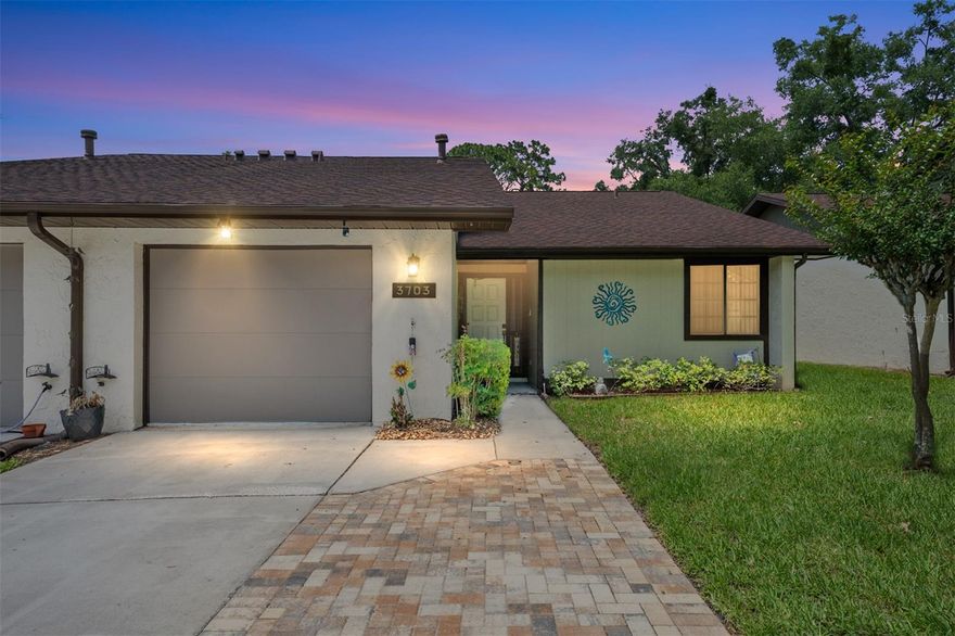 PRICED TO SELL, TURNKEY!!! Welcome to this charming furnished move-in-ready townhome in Ocala’s peaceful Fox Meadow community. Offering convenient single-level living with no stairs, this home is perfect for a low-maintenance Florida lifestyle. Enjoy nearby attractions like Silver Springs State Park and the Ocala Downtown Square, along with easy access to shopping, dining, and medical care.
Recent updates include a roof replaced in 2022, a 1-year-old AC system, and an extended driveway. Inside, you’ll find a bright, neutral interior, spacious living area, and an owner’s suite with double closets. The low HOA fee covers lawn care, exterior paint, and access to the community pool and pavilion areas for carefree living. This is truly a must see. 3D Tour and Floorplan available upon request.