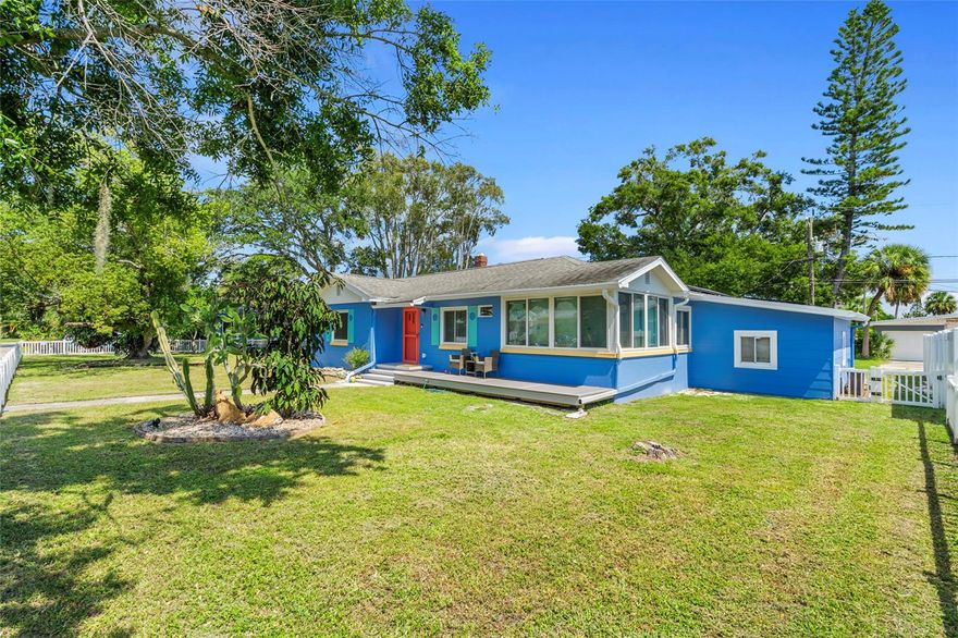 IN-LAW SUITE.  3  BR + 2 Full Baths + Garage. Beautifully renovoated and professionally decorated.  Available FURNISHED short or long term   Multi-generational home has an additional entrance that may be used as office. Fenced in yard. Additional parking available for Boat/RV. Parking for over 4 cars. Also Alley Entrance. Remodeled for the most meticulous tenant. Huge MARGARITTAVILE DECK to enjoy morning sunrise to evening sunset with lights and all. Marina, Waterfront, Charters, Boat Ramp and Park at end of street. Enjoy all that Gulfport has to offer: From Gulfport Beach and Historic Downtown and Pier to the Shops, Dining, Entertainment and Tiki Bars to Tennis, Kayak, Golf, Bike Path to Boating, Cruising, Fishing. Just minutes to St Petersburg Arts District, St. Petersburg Downtown, St. Pete Beach. Minutes to I-275 for easy access to Tampa, Sarasota, and more.