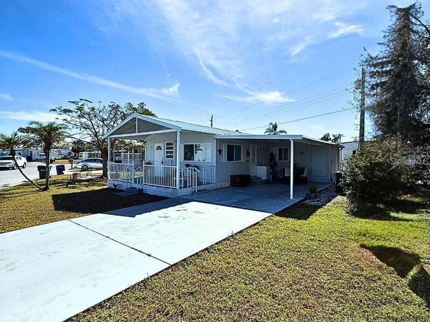 Experience the charm of this quaint two-bedroom two-bath mobile home located in an active mobile home community. This well-maintained property offers comfort and convenience in a welcoming environment. Enjoy the vibrant lifestyle of the Tri-Par Estates mobile home park with friendly neighbors and plenty of community activities. This could be your perfect piece of paradise or your Ideal Vacation Home. Perfect for relaxation and enjoyment in the beautiful Florida sunshine.