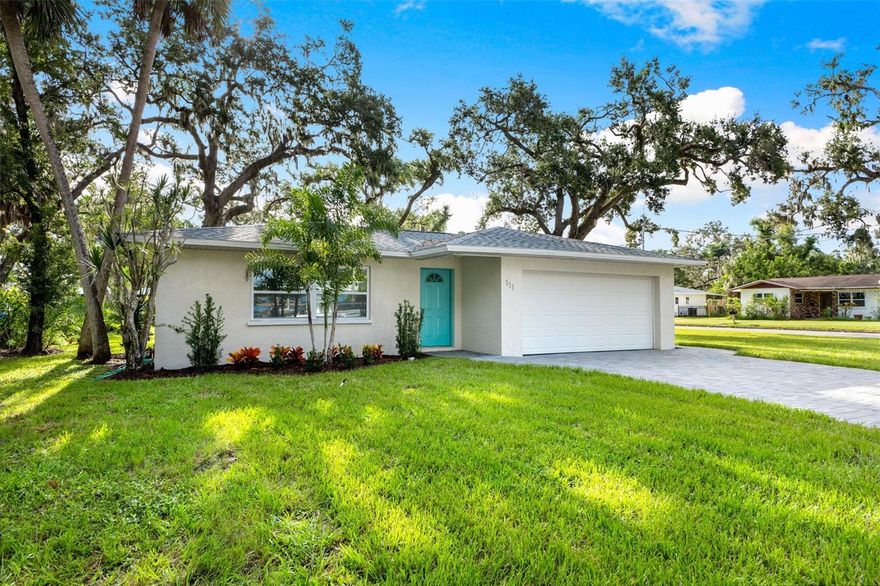 Bring your fun toys to this non-HOA, non-deed restricted home! Completely renovated from the bottom up, this 3-bedroom, 2-bath Bradenton beauty offers worry-free living with all the major updates already done for you. Enjoy peace of mind with a NEW roof (2022), NEW impact windows throughout (2022), NEW garage door (2022), NEW HVAC system (2025), and NEW water heater (2025).

Inside, you’ll fall in love with the beautiful large plank, wood-look tile flooring that flows throughout the home. The spacious kitchen features all-new appliances, ample cabinetry, and an open layout connecting seamlessly to the living and dining areas. Every detail has been refreshed to create a move-in-ready retreat.

Sitting on a generous 0.30-acre corner lot, this property provides plenty of space to park your boat, RV, or other toys without restriction. With a 2-car garage and extra room outdoors, storage and flexibility are no issue. Best of all, you’re located just minutes from some of the best beaches along the Gulf Coast and even closer to multiple boat launches - the perfect setup for anyone who loves the Florida lifestyle.

Don’t miss this opportunity to own a fully updated home with no HOA fees, no deed restrictions, and all the major expenses already taken care of. Schedule your showing today!