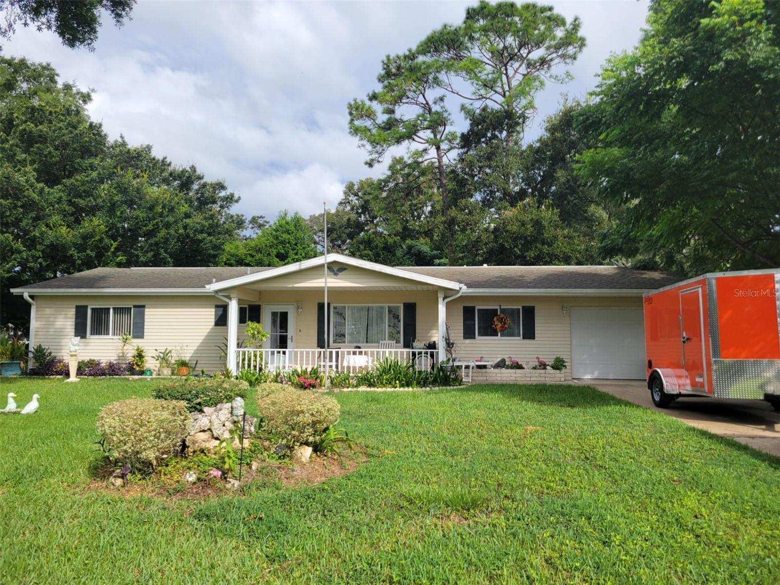 Great potential! Two bedroom, two bath and one car garage on a quiet cul-de-sac that backs up to woods Owner loved to garden - nice plantings. Ready for you personal touch! HWH 2025 - AC 2015 - Roof 2004.