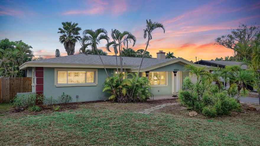 Completely renovated 2-bedroom, 2-bath pool home with dining/bonus room in Gulfport’s
sought-after Marina District. The open-concept layout connects the living, dining, and kitchen
areas, creating a bright, inviting space. The updated kitchen features modern appliances, ample
storage, and a breakfast bar, while the separate dining/bonus room offers flexible space for
entertaining, a home office, or additional living area. The private primary suite includes an en-
suite bath, and the second bedroom is ideal for guests or family. Step outside to a very private,
screened pool and hot tub combo—perfect for relaxing or entertaining year-round. Just minutes
from waterfront parks, marinas, shops, and local dining, this home offers the best of Gulfport
coastal living. Schedule your showing today.