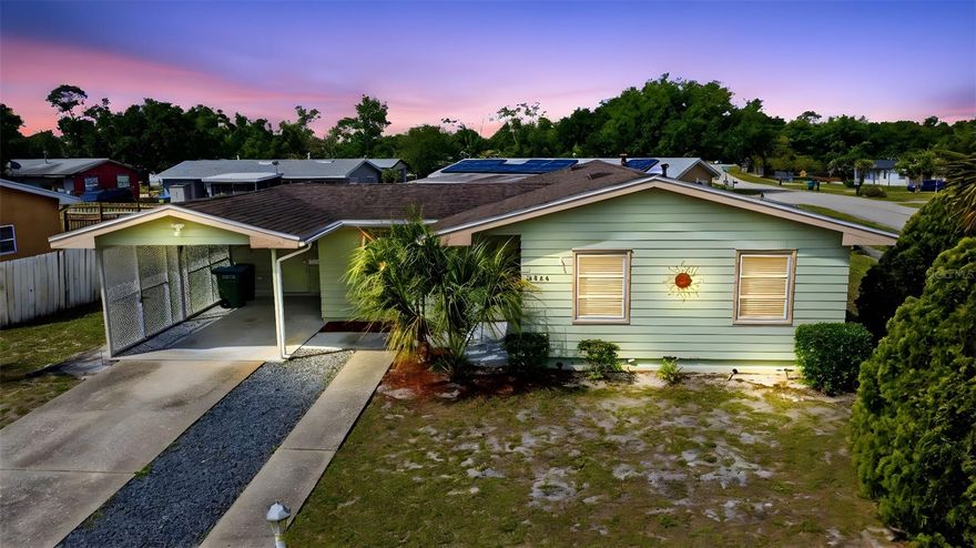 One or more photo(s) has been virtually staged. This well-updated 3-bedroom home on a corner lot in Deltona is conveniently located within easy reach of I-4 and the 415, making the ride to Orlando or the beaches a breeze. Updates include a brand-new electrical panel and water heater in 2026 and a remodeled bathroom with walk-in shower in 2025. This home is set up as a smart home, with Wi-Fi-enabled lights and is wired for surround sound. All appliances, along with the washer and dryer in the indoor laundry area stay with your new home. Ask your Realtor® for the unbranded virtual walking tour of this home. All measurements are approximate and should be independently verified.