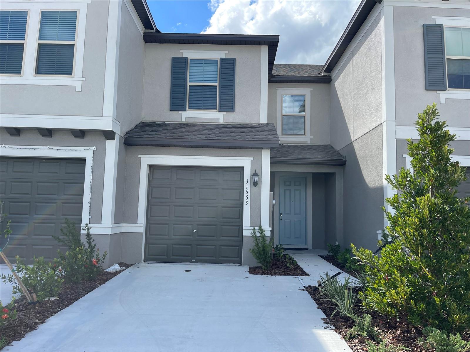 STOP...This is the one you've been looking for. Townhome In the Epperson Ranch Community with lagoon access. Enjoy lots of natural lighting throughout. The living area downstairs is fully tiled and walking through the front door you'll notice the kitchen on the left through the hallway. This kitchen is open to the dining area and living room, with view to the back porch. This kitchen has a big island with sink and stainless steel appliances including side-by-side fridge w/icemaker, dishwasher, stove/oven, garbage disposal and microwave. All the cabinets are white shaker and brushed nickel handles/knobs. Granite countertops complete this very impressive kitchen. Upstairs is all carpeted and that is where you'll find the three bedrooms with the owners suite separate from the other two by an open area, laundry room and full bathroom. The owner's suite is large enough for a king bed and side table. Gorgeous master bath with double sinks and tiled stand up shower with glass door. The other two bedrooms are at the front of the upstairs. Epperson Ranch is close to shopping, entertainment and restaurants. Don't wait or you'll be too late! CALL TODAY!!!