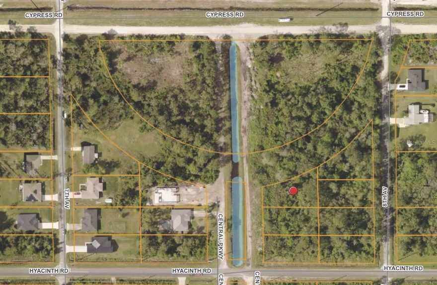 Corner lot in quiet neighborhood. Power pole at street, ready for a new build. A short ride to Daytona Beach and the speedway and also close to Interstate to take you to all that Florida has to enjoy. Yet far enough away to enjoy the quieter side of Orlando.