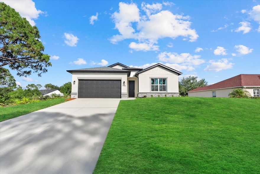 ***LEASING SPECIAL! Rent by 10/31 and receive HALF OFF your first months rent!! ***   NEW CONSTRUCTION! Beautiful Layout! Discover the perfect blend of modern design and thoughtful craftsmanship in this stunning 4-bedroom, 3-bathroom home with over 2,000 sq ft, ideally located in the heart of North Port. The soaring 9’4” ceilings create a bright and airy ambiance throughout. The chef’s kitchen is a showstopper, complete with gleaming Quartz countertops, Samsung stainless steel appliances, elegant 42” upper cabinets, and an oversized island that serves as the heart of the home. The Owner’s Suite is a true retreat, featuring a tray ceiling and a spa-like ensuite. Enjoy a dual-sink vanity, a sleek glass-enclosed shower, and his-and-hers walk-in closets that offer abundant storage. The additional bedrooms are generously sized, with ample closet space, while the guest bathrooms elevate the home’s appeal with floor-to-ceiling tiled tub/shower combos for a modern touch. Functionality meets style in the thoughtfully designed laundry room, complete with extra linen storage and a washer and dryer INCLUDED!
**Stock photos of interior may not represent actual finishes or colors.

12-month Minimum Lease.
$85 Non-Refundable Application Fee
All Belmont Management Group residents are enrolled in the Resident Benefits Package (RBP) for
$50.00/month which includes liability insurance, and credit building to help boost the resident’s credit score with timely rent payments, up to $1M Identity Theft Protection, HVAC air filter delivery (for applicable properties), move-in concierge service making utility connection and home service setup a breeze during your move-in, our best-in-class resident rewards program, on-demand pest control, and much more! More details upon application.

Please note, we require all applicants to have
- a combined monthly, gross household income of 3X the monthly rent,
- good standing credit - minimum score of 650,
- and no prior evictions or collections from any apartment complexes

Along with your application, please include a copy of your photo ID as well as two consecutive months of your most recent pay stubs or other proof of income. We will not accept W2s as proof of income.

The application includes full criminal background, credit check as well as eviction judgments

Animals are allowed on a case-by-case basis per the owner's instructions.

We strive to help ensure mutual accountability and responsibility for the benefit of all our residents/tenants. We require EVERYONE to complete a third-party pet screening and review process through https://belmontmgtgrouprentals.petscreening.com. This quick and easy process ensures we have your pet and animal-related policy acknowledgments, pet/animal history and records, and legal attestation of truthfulness and accuracy on file.