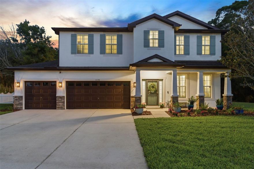Tucked away in the gated StoneCreek section of Seven Oaks, welcome to 4130 Granite Glen loop!
This absolutely stunning fully remodeled pool home offers the perfect blend of luxury, privacy, and functionality on an incredible 0.40-acre conservation lot in the heart of Wesley Chapel.
Boasting 2,710 square feet, 4 oversized bedrooms, 2.5 bathrooms, and a spacious 3-car garage, this home has been thoughtfully upgraded from top to bottom. From the moment you arrive, you’ll notice the beautifully manicured lawn, upgraded landscaping, and newer exterior paint that create incredible curb appeal.
BUT WAIT, IT GETS BETTER: A BRAND NEW ROOF WILL BE INSTALLED PRIOR TO CLOSING!!!
Step inside and fall in love with the gorgeous white oak luxury vinyl plank flooring that flows throughout the entire home. The spacious living room is anchored by a custom built-in entertainment wall featuring an elegant electric fireplace and stunning stone accents, creating the perfect focal point for gatherings and cozy nights in.
The remodeled kitchen is equally impressive with upgraded newer appliances, jaw-dropping quartzite countertops, and a layout that seamlessly connects to the main living spaces. This highly functional floor plan offers incredible flexibility, allowing you to create additional living areas, a formal dining room, office space, playroom, or whatever best fits your lifestyle.
Upstairs, all four bedrooms are generously sized, including a luxurious primary suite featuring its own designer electric fireplace feature wall. Plantation shutters throughout the home add timeless elegance and sophistication to every room.
Step outside to your own private backyard oasis. The oversized screened-in pool and expansive covered lanai overlook peaceful conservation views with no rear neighbors, creating the perfect setting to relax or entertain. And unlike many homes, the property extends well beyond the fenced area, giving you an additional side yard and even more usable outdoor space.
Located in the award-winning Seven Oaks community, residents enjoy access to resort-style amenities including a recreation center, café, movie theater, multiple pools with waterslide and splash pad, playgrounds, tennis and volleyball courts, athletic fields, fitness center, and miles of scenic nature trails.
All of this in an unbeatable Wesley Chapel location just minutes from The Shops at Wiregrass, Tampa Premium Outlets, KRATE at The Grove, top-rated hospitals, dining, entertainment, and easy interstate access to Tampa and beyond.
This is more than just a home… it’s the lifestyle upgrade you’ve been waiting for.
