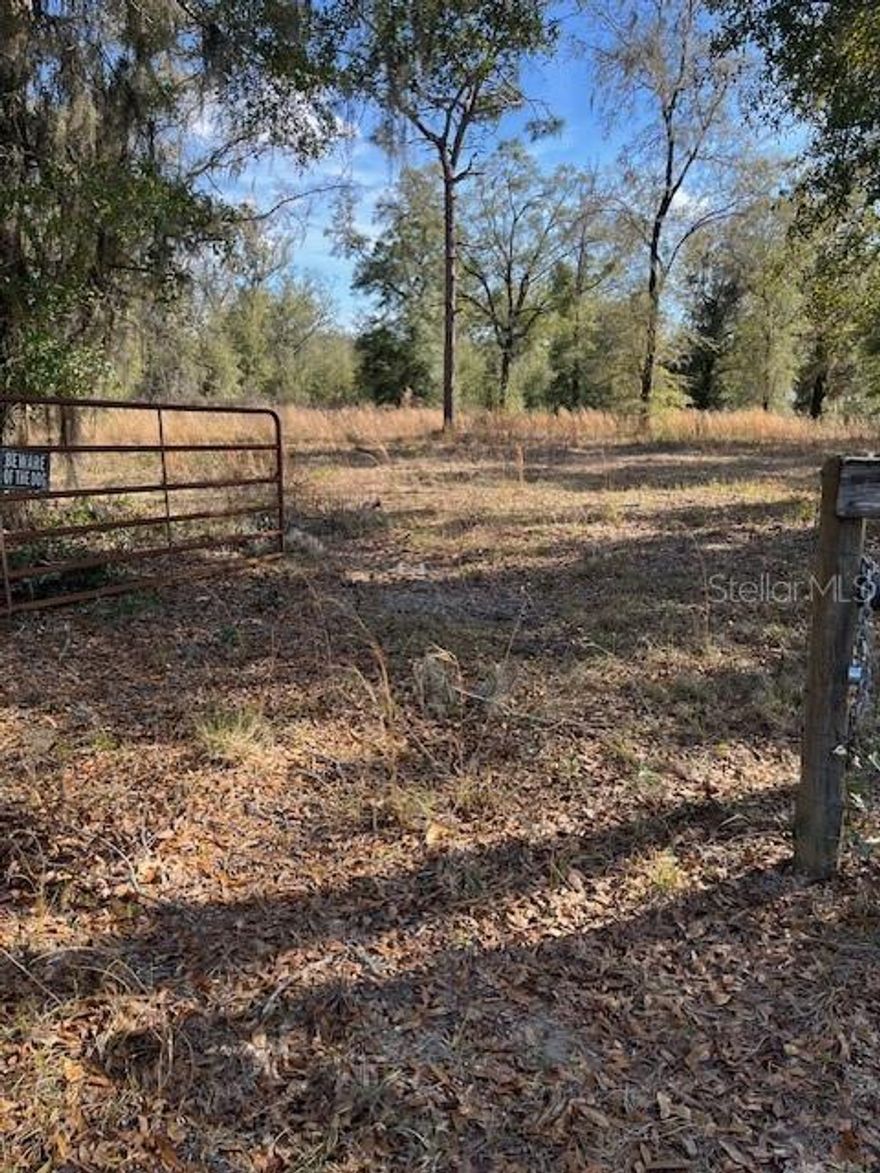 Location Location! Just 4.3 miles from the World Equestrian Center here in the Sunshine State. Come enjoy the tranquility on this 7.50 acre canvas waiting for you to create your own private oasis. Private well is already installed, the property is fenced. Electric is nearby. Amazing location for all the outdoor enthusiasts, mere minutes to WEC, Hits is only 9 miles. Are you looking to hit the springs? Rainbow River is just 13 miles!
