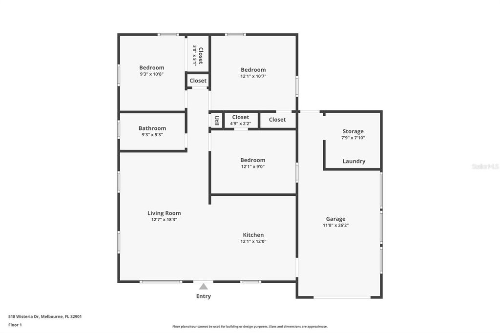 Photo of 518 Wisteria Drive, Melbourne, FL 32901 (MLS # O6378649)