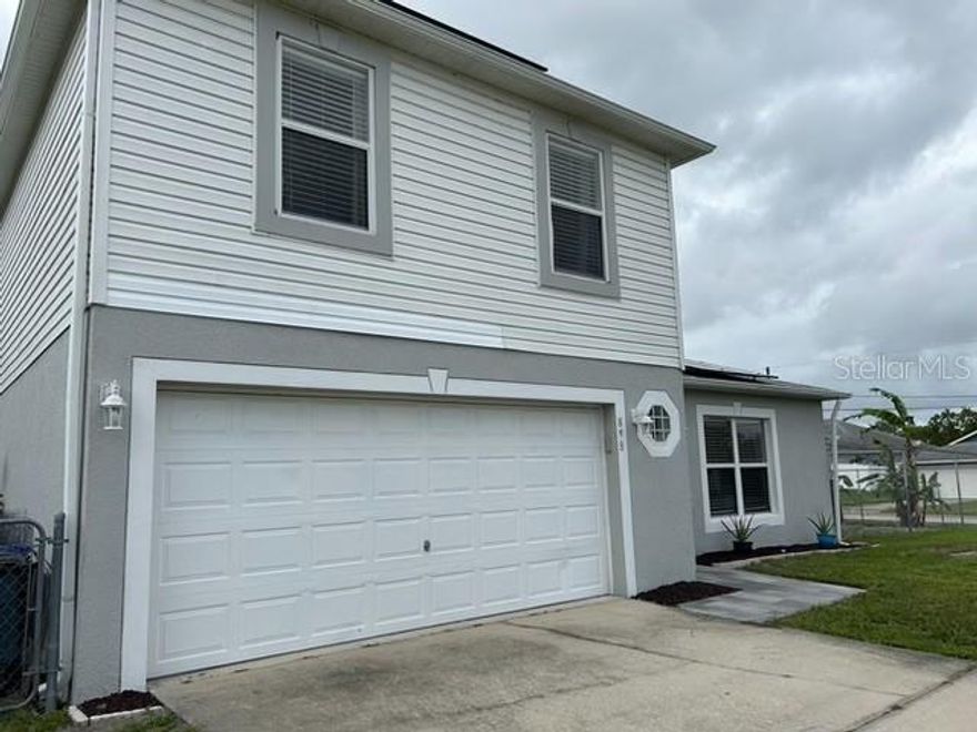 Step into this beautifully renovated 4-bedroom, 3-bath home that perfectly blends comfort, style, and value. Situated on a spacious corner lot in a quiet, family-friendly neighborhood, this property offers both privacy and charm with no front neighbors—just a peaceful park right across the street. Inside, you’ll find a fully updated interior that’s truly move-in ready, designed with modern finishes and thoughtful touches throughout. The home features a newer roof (2020) and brand-new solar panels, helping you enjoy significant savings on your electric bill while living more sustainably. Enjoy seamless indoor-outdoor living with rear sliding doors that open to a back patio slab—ready for you to design the perfect outdoor living space for relaxing or entertaining. The large, fenced yard provides plenty of space for outdoor living, entertaining, or letting kids and pets play freely. The solar panels were purchased for $50,000, making this an incredible opportunity for buyers to secure major energy savings at a fraction of the cost. With its ideal location, serene surroundings, and incredible upgrades, this home is not only a wonderful place to raise a family—but also an exceptional deal you won’t want to miss.