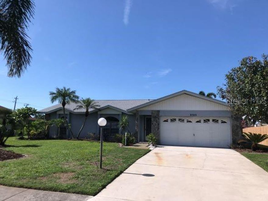 Annual unfurnished rental available for a 11.1.25 move in. Nice and Bright 3 Bed 2 Bath Lakefront Home with Screened in Pool & Spa in Highly Desirable NW Bradenton. Nicely Appointed Ranch Home Featuring an Open Floor Plan with Split Bedrooms and Wood-Plank Ceramic Tile Flooring Throughout. The Screened Pool & Covered Patio Area provides entry from the Guest Bathroom and Bonus Family Room offering a nice Option for your Convenience. The Property provides a Traditional, Lakefront Setting with Shade Bearing and Fruit Trees Situated throughout the Manicured Yard. You will find the Master Bedroom privately located at the East end of the home with the two Guest Bedrooms located in the SW corner of the home. The Family Room off the Kitchen Provides for a Pleasant, Additional Sitting Area. Washer & Dryer are included and located in the attached Two Car Garage. If you're looking for a nice, spacious home located in a wonderful NW Bradenton community, this is a must see. Pets allowed at owner’s discretion. Lawn Care and Pool Care included in the rent.