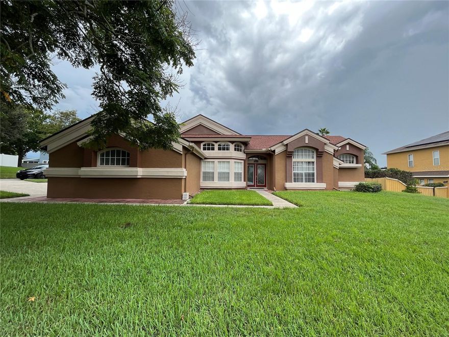 Beautiful home in a quiet upscale community at a convenient location: 4-minute walking distance to the MetroWest Elementary School, 1.4 miles to the Windermere Gotha Middle School, 2.5 miles to the Olympia High School, and 3 miles to the University of Central Florida Valencia West Campus; 5 miles to the Universal Studio, 7 miles to the Millenia Mall, 10 miles to the SeaWorld & International Drive major attractions, and ~30 minutes of drive to the Disney Theme Parks. This fantastic 5-bedroom, 3-bath home features a comfortable layout with well-apportioned bedrooms and bathrooms, a lovely kitchen with lots of counter and cabinet space, and many desirable features such as a split floor plan, corner lot, formal living and dining room, his-and-hers sinks and much more. Lawn mowing and fertilization services are included in the rent. All applicants are required to do a credit and background check. Renters insurance is required. Pets are accepted on a case-by-case basis (45 lbs or less, no puppies, kittens, large, or aggressive breeds).