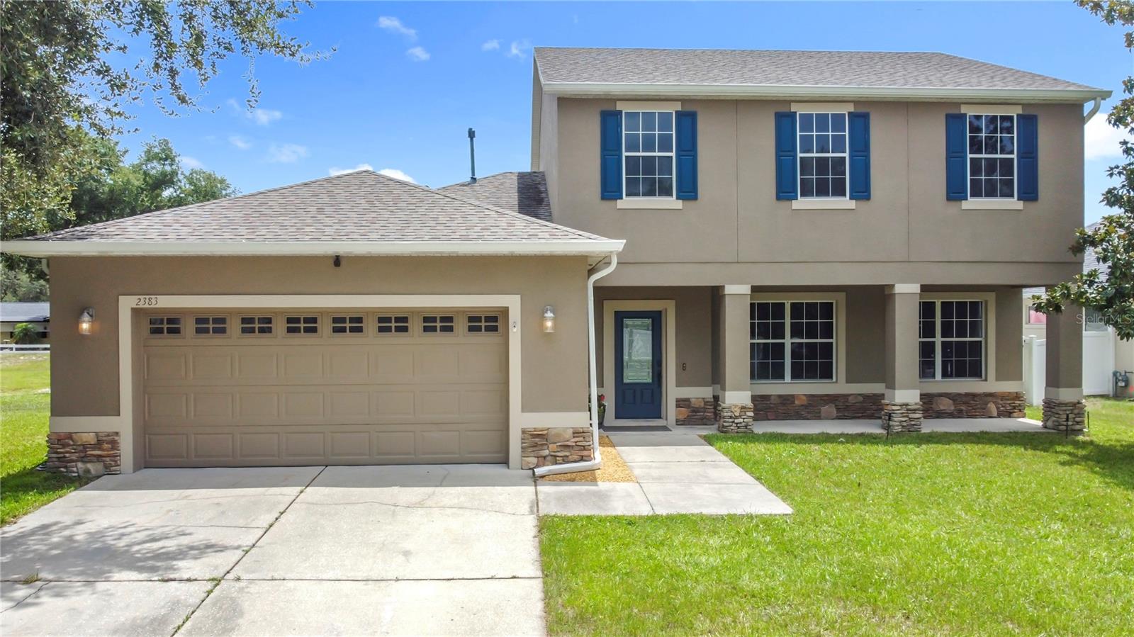 This lovely 5 bedroom, 2.5 bathroom POOL home is located in the Winding Cove community in the desirable city of Oviedo.
This home features generously sized bedrooms and a functional floorplan with plenty of space for everyone. **The large primary suite is located on the first floor,** and includes a walk-in closet and new tile floors. The ensuite incorporates both a tub and separate shower, dual vanities, plenty of cabinet space, and a separate privy. Additionally, the first floor features a formal living room, a family room overlooking the pool, and a separate dining room. The conveniently located kitchen opens to the backyard, and contains a closet pantry and new STAINLESS STEEL appliances, including a natural gas range, making it a chef's dream.
The second floor offers a split floorplan, with a spacious LOFT serving as an additional common area for relaxing or entertaining. There is also an **indoor laundry room with a utility sink** on the first floor for added convenience, with the option of natural gas or electric dryer connections.
The backyard provides a peaceful oasis, complete with a NEW POOL (2020) with ample space to entertain or relax on the new paver patio (2020). The expansive backyard provides plenty of privacy with the 6’ tall PVC fence.
This home comes with peace of mind, thanks to the following UPGRADES: ***Laminate flooring on the stairs (2025), smart garage door opener (2024), kitchen appliances (2023), tile in the primary bedroom (2021), carpet in upstairs bedrooms (2021), vinyl flooring in the loft (2021), Roof (2020), Pool (2020), irrigation (2020), and HVAC (2016)***
Oviedo is known for it’s top-rated schools, parks, and the Cross-Seminole Trail. This home is conveniently located near Oviedo On The Park, in addition to major highways, shopping, and dining. Schedule a showing to see all this lovely home has to offer.