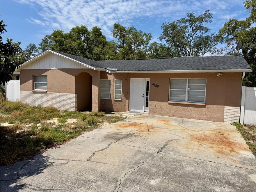 Great, fully updated and painted 2 bedroom house! There is a large fully fenced yard, tiled flooring and new vinyl floors throughout. Having an open floor plan & nice sized bedrooms, this home feels spacious and cozy! There is an indoor laundry room with an extra storage area. The back yard has plenty of room for entertainment. It even has a separate fenced area on the side yard that you can use for pets or lawn storage. Minutes to Rt 19!