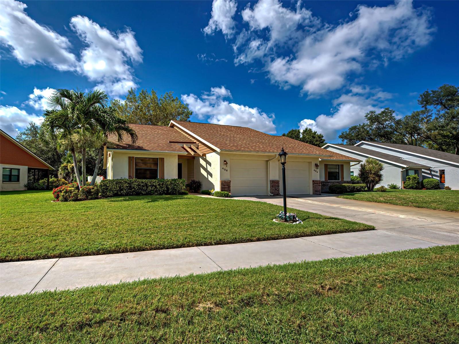 Welcome to Tranquil Chestnut Creek Villas!
Nestled in the highly sought-after 55+ community of Chestnut Creek Villas, this beautifully updated 2-bedroom, 2-bathroom villa offers the perfect combination of comfort, style, and low-maintenance living. *** Seller financing is available! ***
Just 6 miles from charming downtown Venice and the stunning Gulf Coast beaches, this home is a true retreat. Step inside to discover a light-filled, open-concept layout with soaring cathedral ceilings and a modern kitchen featuring stylish shaker-style cabinetry. The spacious living and dining areas flow seamlessly to a serene screened lanai with sliding glass doors—ideal for morning coffee or evening breezes in peaceful privacy.
Additional highlights include a 2022 roof, updated finishes throughout, and the added peace of mind of being located in Flood Zone X.
Chestnut Creek Villas offers an active, welcoming lifestyle with top-tier amenities including a sparkling pool, tennis courts, and impeccably maintained grounds.
Whether you're looking to downsize, retire, or simply enjoy the Florida lifestyle, this move-in ready villa checks all the boxes. Modern updates, a prime location, and a vibrant community—don’t miss your chance to own a slice of paradise!