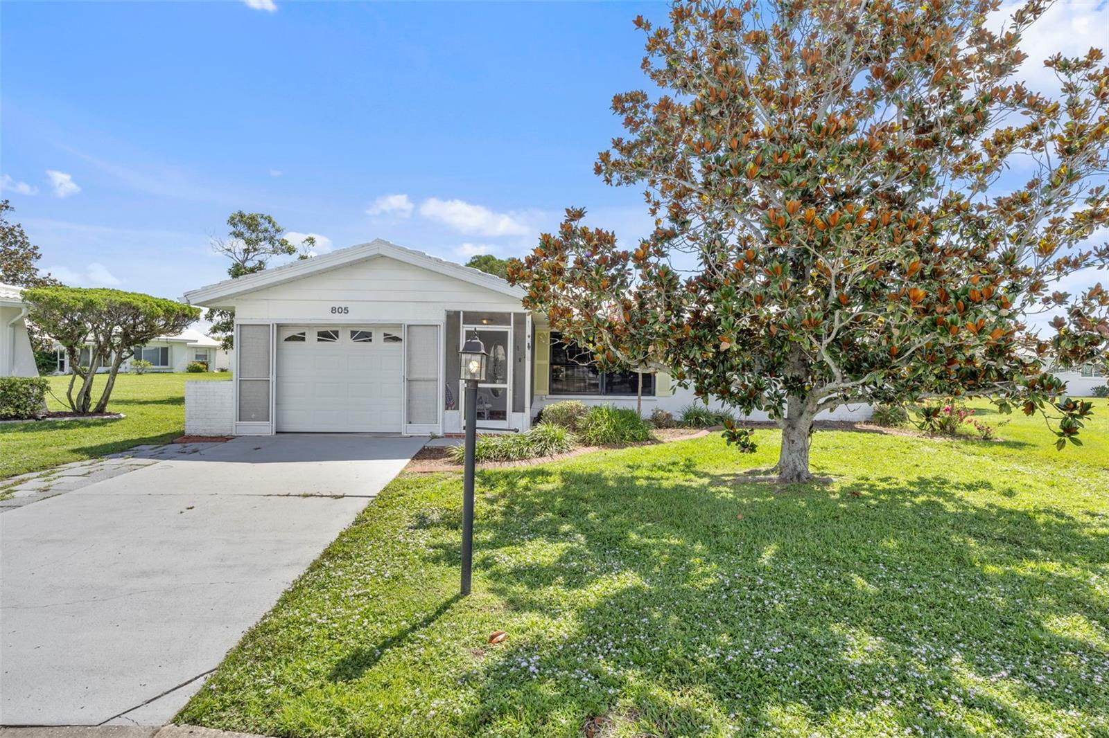 Welcome to this beautifully maintained 2-bedroom, 2-bathroom single-family home located in the desirable 55+ golf community of River Isles. Perfectly positioned at the end of a quiet cul-de-sac, this home offers extra privacy, peaceful surroundings, and the ideal Florida lifestyle.
This home only needs a little TLC to make it the perfect home. The home features laminate wood flooring in the living room, tile throughout the main living areas, and carpet in the bedrooms. With a spacious living room, formal dining room, Study/Den and comfortable family room, there's plenty of space for both entertaining and everyday living. The kitchen boasts stainless steel appliances, granite countertops, and a center island with seating. The primary bedroom suite, which includes a private en suite bathroom for added comfort and convenience. Ceiling fans are installed throughout the home to enhance air circulation and keep you comfortable year-round.
The fully enclosed sunroom is flooded with natural light thanks to its many windows, offering a relaxing space to unwind or enjoy a good book.
Outside, you’ll find a one-car garage and mature landscaping, all within a friendly, golf cart-friendly community.
Residents of River Isles enjoy exclusive access to a range of amenities, including a clubhouse with fitness center, small library, heated pool, shuffleboard courts, and of course, golf. You can also enjoy fishing along the river or exploring the neighborhood in your golf cart.
Unbeatable Location! Just minutes from shopping, dining, medical facilities, houses of worship, major interstates, airports, civic and cultural venues, and professional sports. Plus, you're only a short drive from the stunning Gulf beaches!
Don’t miss this opportunity to own a home in Bradenton’s most welcoming and active communities. Schedule your private showing today!