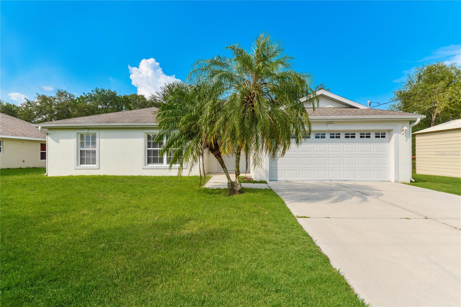 Roof was replaced in 2023! Home was freshly painted as well. Welcome to this beautifully maintained 3-bedroom, 2-bathroom home in the heart of North Port! Enjoy spacious living with upgraded finishes throughout, including a well-appointed kitchen and open living areas perfect for relaxing or entertaining. Retreat to your master suite featuring a private ensuite bathroom and generous walk-in closet. The home also offers a dedicated laundry area, a large backyard ideal for pets or family gatherings, and a two-car garage with ample space for parking and storage. Don’t miss the opportunity to make this warm and welcoming home your own—schedule your showing today!