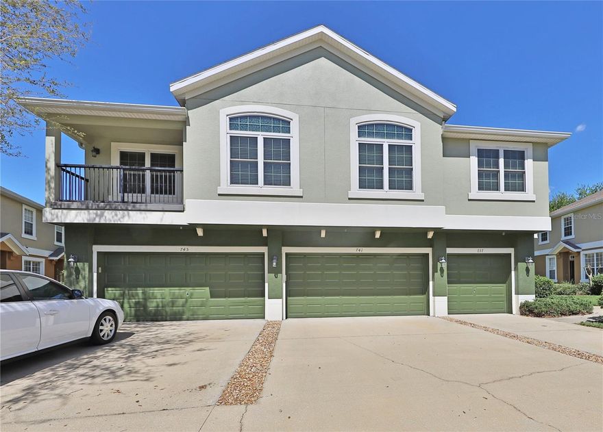 Gate community better than new 2 bedroom/ 2 bath with 1-car garage! Grand size great room, open concept, with a lot of natural light. High ceilings, updated kitchen with stainless appliances, and a split floor plan. Nice Gutters and side downspouts. New HVAC in 2017, Double pane Hurricane Proof widows added in 2016 on the front of the house, New washer and dryer, Newer paint as well as carpet! 
Enjoy community amenities such as the pool! Lawncare, pool maintenance, and internet are all included in the HOA fees! Lease ends on 06/14/26. Move in ready! Hurry! Wont Last!