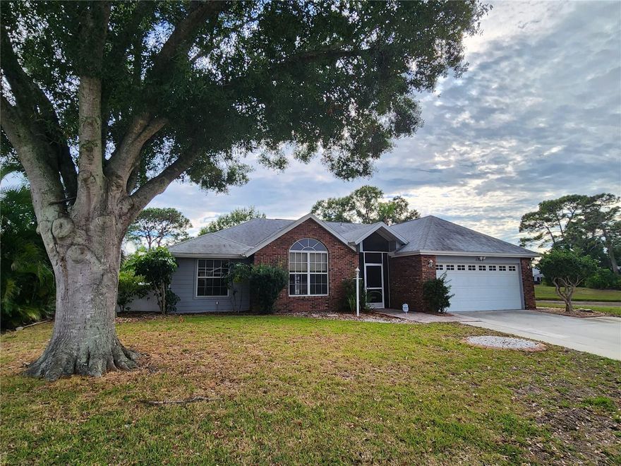 *This is the One!*Experience the epitome of modern living in this stunning 3-bedroom, 2-bathroom haven with a captivating caged pool that offers breathtaking views of a serene lake. This meticulously maintained home boasts a range of recent upgrades, including a state-of-the-art AC system installed in 2022, a new roof in 2018, and fresh interior paint throughout, enhancing both style and durability*Step into luxurious comfort with brand-new, plush carpeting in all the bedrooms, providing a cozy retreat within the residence. The pool, encased in a protective caged enclosure, features pristine new marcite, ensuring an inviting and refreshing oasis right in your backyard.
Indulge in the perfect blend of elegance and functionality with this thoughtfully upgraded property, where every detail has been carefully curated to create a home that reflects both modern aesthetics and timeless quality*