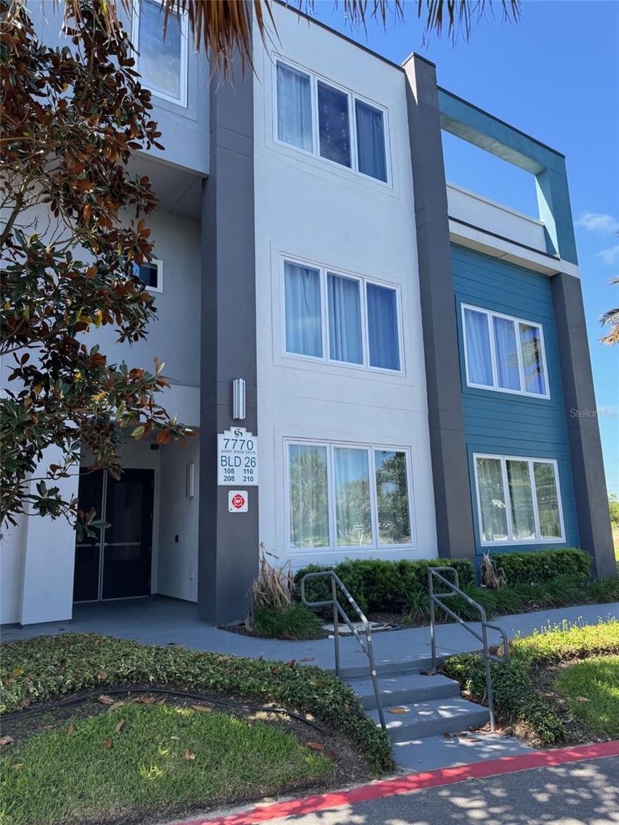 Exceptional Location across from the Reunion Waterpark inside exclusive Reunion Guard-Gated Community.  The fully furnished 3 bedroom condo is very close to the parking lot and on first floor, open floorplan with natural light throughout the home.  Spacious living area, kitchen, living and dining areas have porcelain tile.  All three bedrooms provide comfort with a conveniently located laundry closet. Huge patio, fenced in with BBQ and relaxing outdoor patio furniture.  The residents enjoy access to an unparalleled lineup of world-class amenities, including three Championship golf courses, Jack Nicklaus, Arnold Palmer and and Watson, a fitness center, a 5 acre water park, lazy river with 6 swimming pools, a tennis center, mini golf, pickleball courts, and many choices of on-site restaurants. Just 10 minutes from Disney Parks and 20 minutes from Universal Studios, this home offers an unbeatable central location with easy access to major highways like I-4, 417, and 429.  Flexible terms: primary residence, or long-term rental, or a short-term vacation rental.