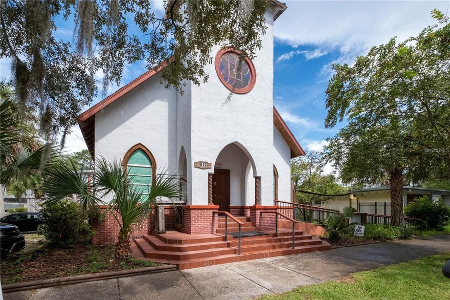 Own a piece of Gainesville’s history—beautifully preserved and ready for its next chapter. Nestled in the heart of the Duckpond neighborhood, this early 1900s former use blends architectural charm with modern flexibility and versatile functionality. Zoned for both residential and commercial use, it offers a unique opportunity to create a stunning live/work space in one of the city's most beloved historic areas. Step inside to find original wood floors, high ceilings, and intricate trimwork that tell the story of the past, while the flexible layout invites a modern future. The grand main hall is ideal for a home office, studio, or creative workspace. Whether you're a therapist, consultant, artist, or wellness professional, this space lends itself perfectly to low-traffic, appointment-based businesses. Additional features include a full kitchen, designated men’s and women’s restrooms, a separate full bathroom with shower, and a private living area with its own exterior entrance and en-suite bath—ideal for full-time living, a guest suite, or a caretaker’s quarters. Whether you're seeking a distinctive residence, an inspiring workspace, or a blend of both, this property offers unmatched charm, flexibility, and location. Zoned for both residential and commercial use, it invites you to live, work, and create in one of Gainesville’s most iconic and adaptable historic spaces. Embrace the character, imagine the possibilities, and bring your vision to life in this truly special environment.