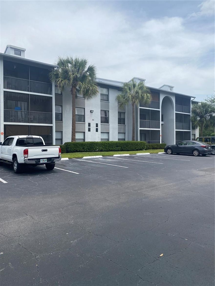 Owner Motivated, bring all offers! This charming well maintained 2-Bedroom, 2-Bath Condo is in a Gated Community in Sanford's Pine Ridge Club II Condominium's.
This unit is in one of the newer buildings of the community constructed in 2004 and is located on the 3rd floor. Enter the spacious open concept living/dining area with a relaxing private screened-in balcony overlooking the complex. The Kitchen has all the appliances including a new Stainless-steel Refrigerator and Dishwasher and includes a stackable Washer and Dryer for added convenience.  All of the countertops have been upgraded, and a new hot water heater was added in 2023. The HOA replaced the roof in 2019. The Primary bedroom boasts an ensuite bathroom and a generous walk-in closet. There is an exterior storage closet to store any outdoor items. Located conveniently near major highways and local amenities, about 5 miles from Orlando-Sanford International Airport, Downtown Lake Mary, Historic Downtown Sanford, Seminole Towne Center Mall and all the shops and restaurants it offers.
