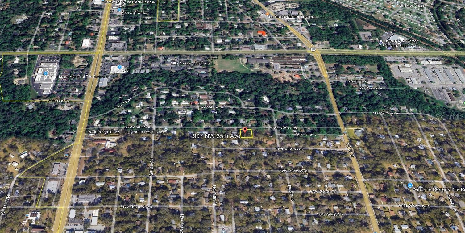 Rare! Oversized Lot in Stephen Foster/Creekside. Welcome to 907 NW 35th Ave—a mostly cleared and spacious 0.31-acre lot nestled in the heart of Gainesville’s established Stephen Foster/Creekside neighborhood. Creekside Subdivision is a quiet, residential enclave in northwest Gainesville, known for its mature trees, walkable streets, and proximity to essential amenities. The area is undergoing a residential renaissance, making it ideal for homeowners and investors alike. This oversized parcel offers a unique opportunity to build your dream home with existing Power, Public water and sewer available at the lot. With convenient access to Publix, Walmart, and Lowe’s (within 1 mile). University of Florida (less than 3 miles) Parks including Alfred A. Ring Park and Hogtown Creek Headwaters Nature Park (5–10 min drive) No HOA restrictions and not in a flood zone. Close to schools. This unique opportunity won’t last long.