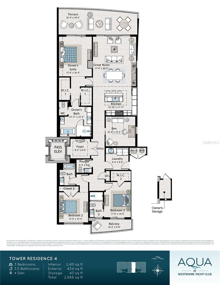 WESTSHORE YACHT CLUB, AQUA TOWER 1 - Residential