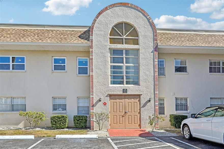 Discover relaxed Florida living in this TURNKEY FURNISHED condominium located within 5 miles of Anna Maria Island and the nature trails and kayak adventures of Robinson Preserve. The beach themed kitchen features new stainless-steel appliances, butcher block countertops, and recessed lighting. There is also a new washer and dryer, fresh paint, new impact windows and modern, updated bathrooms. This unit is located in the rear of the complex with a lanai overlooking a peaceful wooded area with wildlife, water fountain, birds and a turtle pond. Nestled in a well-maintained community that welcomes all ages, this condo offers a peaceful retreat while close to beautiful beaches, outdoor recreation, shopping, and dining. The pool is heated year-round, and the adjacent clubhouse features bathrooms, community gathering space with a kitchen, and bike storage. Fees include Sewer, Water, Trash, Cable, Internet and access to the community pool and clubhouse.