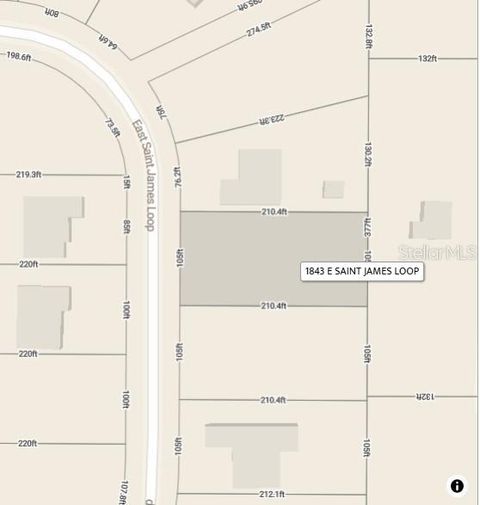 1843 E SAINT JAMES LOOP INVERNESS FL 34453