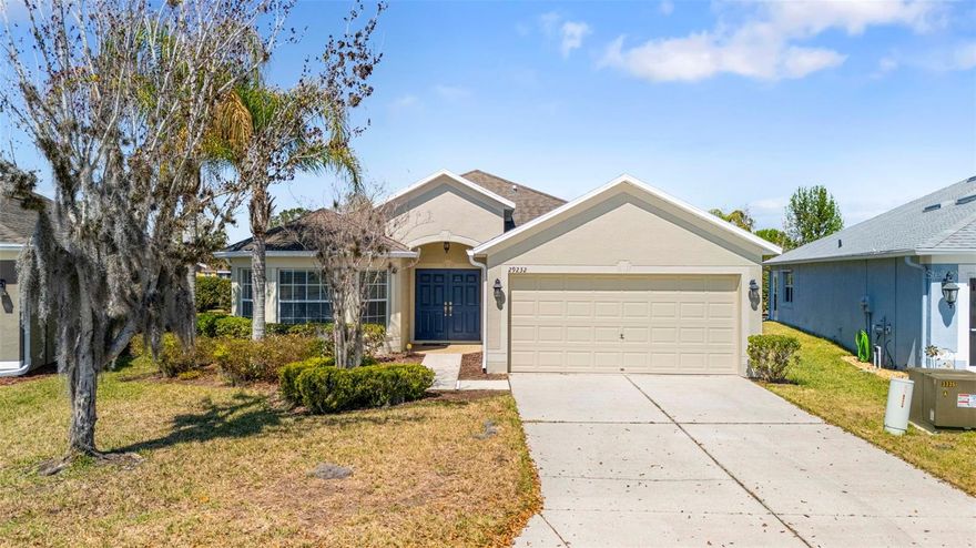 One or more photo(s) has been virtually staged. Beautifully Updated Home with New HVAC in Sought-After Guard-Gated 55+ Golf Community!!



Enjoy the Florida lifestyle in this freshly updated home located inside a highly desirable guard-gated active 55+ golf community. Built in 2006, this well-maintained residence offers 2 bedrooms, 2 bathrooms, and 1,489 square feet of heated living space on a .12-acre lot, along with a two-car garage and a screened rear porch—a perfect place to unwind while enjoying Florida’s year-round sunshine and fresh air.



The interior and exterior of the home have recently been refreshed to create a clean, move-in-ready environment. Improvements include brand-new carpeting throughout the home, fresh paint inside and out, pressure washing, and additional thoughtful updates that enhance the overall feel of the property.



The kitchen is equipped with granite stone countertops, while both bathrooms have been updated with newly installed toilets, adding to the home’s refreshed and well-maintained condition.



A major highlight of the property is the new HVAC system, providing comfort and efficiency for years to come. The system includes a 3-ton 14.3 SEER2 Comfortmaker heat pump, a new air handler with a 7KW heat strip, along with a new drain line and Honeywell T6 smart thermostat. Additional upgrades include new safety switches, a heat shield, hurricane pad, and hurricane tie-down system. For added confidence, the system comes with a 10-year parts warranty and a 1-year labor warranty, offering reliability and peace of mind for the future homeowner.



Living in this vibrant Tampa Bay area community means enjoying an impressive array of resort-style amenities and recreational opportunities. The man-guard gated neighborhood features two golf courses, including an 18-hole championship course and a 9-hole executive course, with memberships available for residents who wish to participate.



Residents have access to a wide selection of community amenities designed for both activity and relaxation, including:



• Two community swimming pools, highlighted by a large heated resort-style pool with decorative fountains

• Pickleball courts, tennis courts, bocce ball courts, shuffleboard courts, and cornhole areas

• A recently upgraded activity center that includes a modern fitness facility

• A billiards room, hobby and craft spaces, card rooms, and a library equipped with computer access



The community also offers banquet facilities featuring a stage and dance floor, as well as an on-site full-service restaurant and bar & grill. Residents regularly enjoy social events such as bingo nights, dinner shows, and Sunday brunch gatherings, making it easy to stay active and connected with neighbors.



The affordable HOA fees provide excellent value and include lawn maintenance, annual mulching, irrigation system upkeep, high-speed internet, and basic cable service with two cable boxes. Another benefit is that the community does not have CDD fees.



Conveniently positioned just north of Tampa, the location offers quick access to major highways, shopping centers, healthcare facilities, airports, and the stunning Gulf Coast beaches that Florida is known for.



Pets are permitted with certain restrictions.



This home presents an exceptional opportunity to experience low-maintenance living paired with resort-style amenities in an active and welcoming 55+ community.