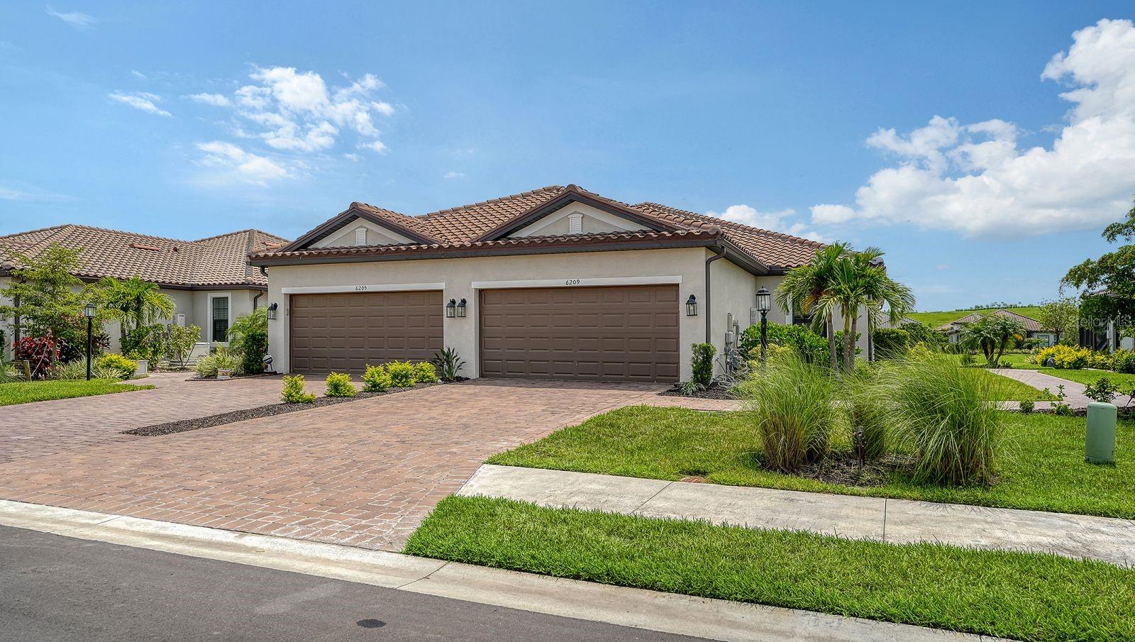 AVAILABLE FOR 2026 SEASON & FROM AUGUST 1ST-NOV.30TH 2900/Mo.90-day min. Beautifully appointed turnkey furnished 2 bedroom 2 bath plus study/den. Lovely water views greet you as you enter the villa. From the living room there are large sliders onto the screened lanai where you can enjoy the tranquil view while having your morning coffee. The open plan affords great space where the living room, dining room and kitchen are combined. The kitchen has stainless appliances, gas range and plenty of counter space. Both bedrooms are en-suites with the master having a custom designer walk in closet. The study is a great space to work from home. Laundry room and garage. You will love the great amenities at Esplanade at the Heights. Great Clubhouse where you will find an oversized pool, fitness center & table tennis. Available for your fun in the sun are tennis courts, pickleball courts, kayak launch & pet park. You will have access to Mt. Tumalo, an elevated trail park. Enjoy the walking trails, sitting areas overlooking Ward Lake, exercise stations and open areas. Close by is UTC Mall, great restaurants and lots of great shopping. Approximately 20 minutes to Lido Key and St. Armands and 15 minutes to Sarasota International Airport. There will be a cap on electric, please call for information.
