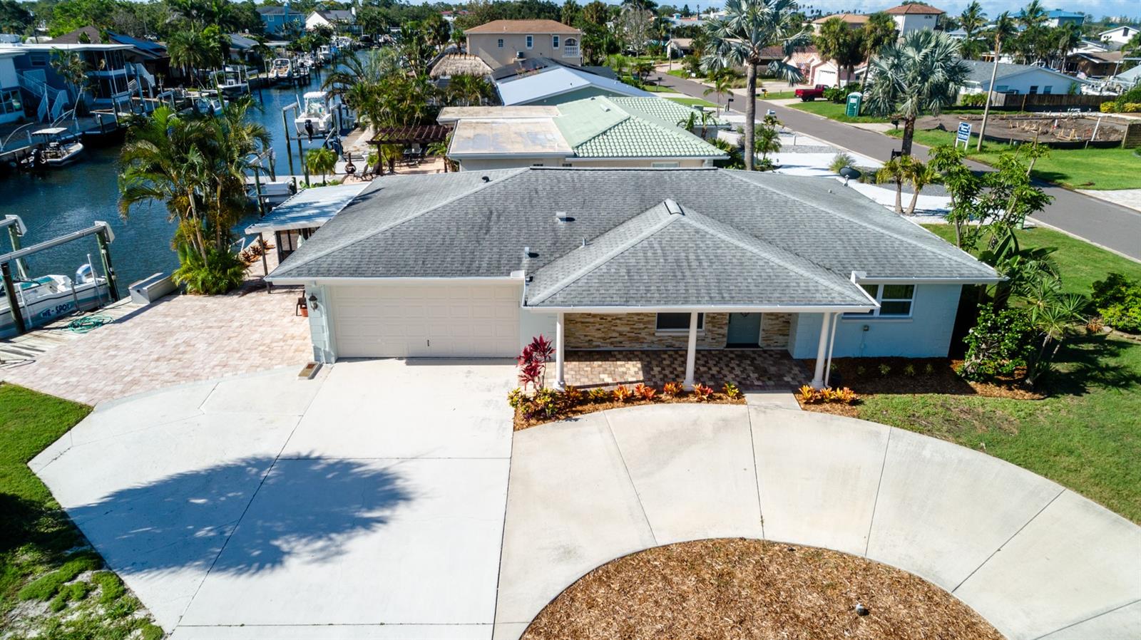 Step into coastal luxury with this fully upgraded waterfront property nestled in the heart of Dunedin. This exceptional home blends modern elegance with laid-back Florida charm—perfectly positioned to take advantage of panoramic water views and breathtaking sunsets. Direct waterfront access with private dock with 10 lb. Capacity boat Lift. ideal for boating, kayaking, or fishing right from your backyard
Completely renovated interior featuring high-end finishes, custom lighting, and designer fixtures throughout. Gourmet kitchen equipped with top-of-the-line New stainless-steel appliances, New Water Heater, Granite countertops, and soft-close cabinetry. Additional features include New Bathroom, New Baseboard, Water Softener, New Interior Doors, Hardware, Lighting, Ceiling fans. Oversized 2 Car garage. Inside Laundry room, the outdoors greets you with a covered lanai, open Paver's patio Expansive open-concept layout with wide plank flooring and large impact-rated windows to let in natural light and showcase the views. Located minutes from vibrant Downtown Dunedin, with shops, restaurants, and cultural charm. Whether you're seeking serenity, style, or something to show off, this home is the complete package. the Property is being sold as-is.