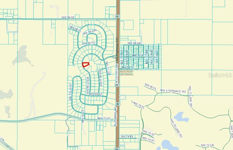 Gated, Deed Restricted residential community with underground utilities. East access to I-75, Ocala and Gainesville.