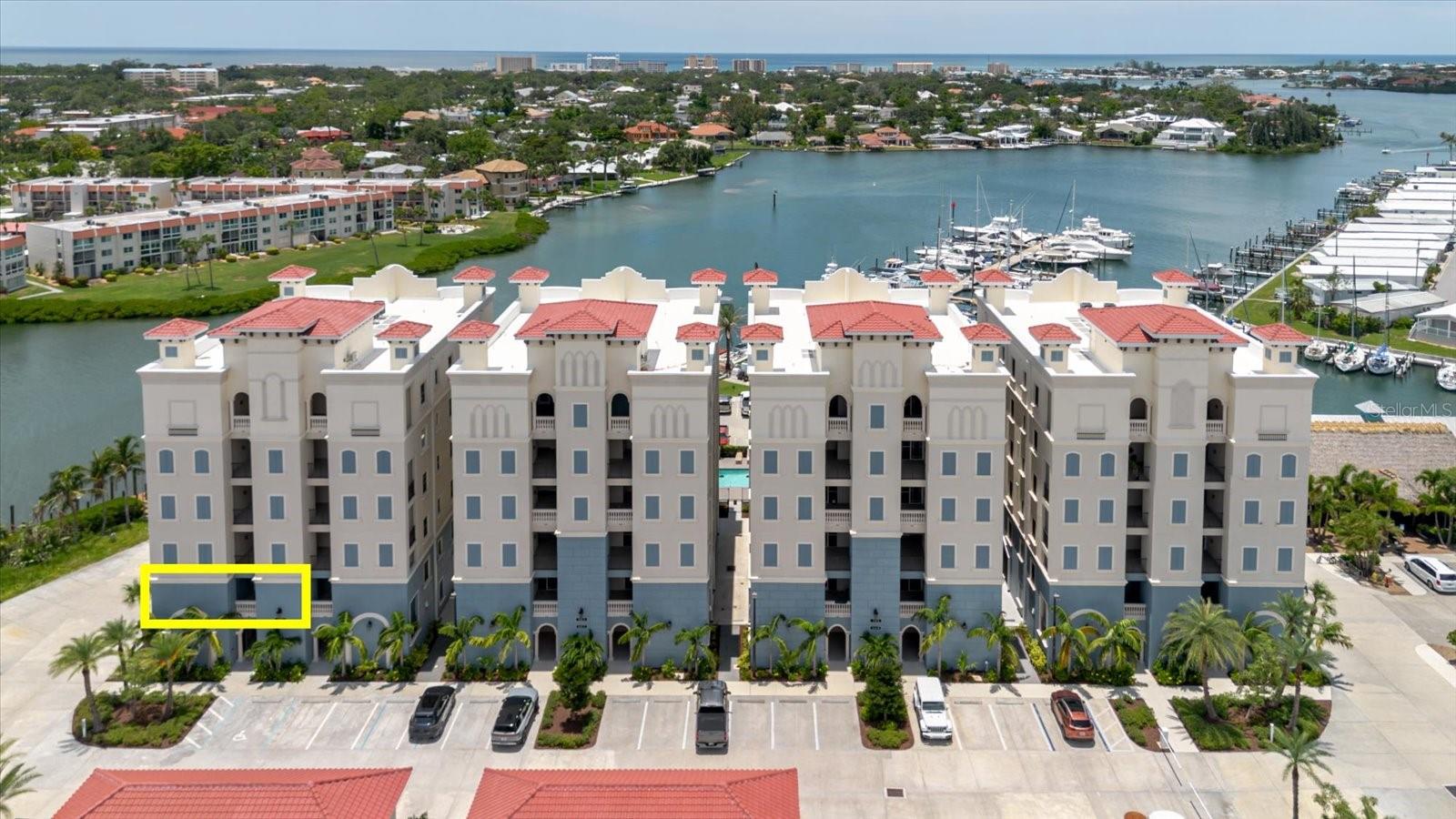 Premium waterfront living with unbeatable views—this is one of those Unique Opportunities you don’t want to miss. Perfectly positioned in the desirable Porto Vista community, this stunning 3-bedroom, 2-bath condo offers sweeping views of the Intracoastal to the south and Roberts Bay sunsets to the west—easily some of the best in the neighborhood.
This home blends coastal luxury with modern comfort. As you walk in, you’re greeted by floor-to-ceiling hurricane-impact windows that flood the space with natural light and frame those water views beautifully. Side windows are accented with plantation shutters, giving you both charm and privacy.
The kitchen is sleek and modern with quartz countertops, GE Café stainless steel appliances, Timberlake wood cabinets, and a custom built-in microwave. You’ll also find porcelain wood-look tile throughout, crown molding, and more quartz finishes in both bathrooms.
The spacious primary suite includes a tray ceiling and full bay views—imagine waking up to that every morning. There's room to entertain with two dining areas—a breakfast bar that seats four and a separate formal dining space. The screened front entry has been upgraded by the builder, and other features include custom electronic blinds, five ceiling fans, and a one-car garage just steps from the building entrance and elevator.
Porto Vista is a gated waterfront community with security cameras, controlled building access, and a heated pool with a community cabana. You’re just around the corner from Dockside Waterfront Grill and Fisherman’s Wharf Marina, where you can rent a boat, lease a slip, or jump into your next fishing or scuba adventure. Plus, you’re close to historic downtown Venice, Venice Beach, and the Legacy Trail.
It’s the coastal lifestyle you’ve been dreaming of—move-in ready and loaded with style.