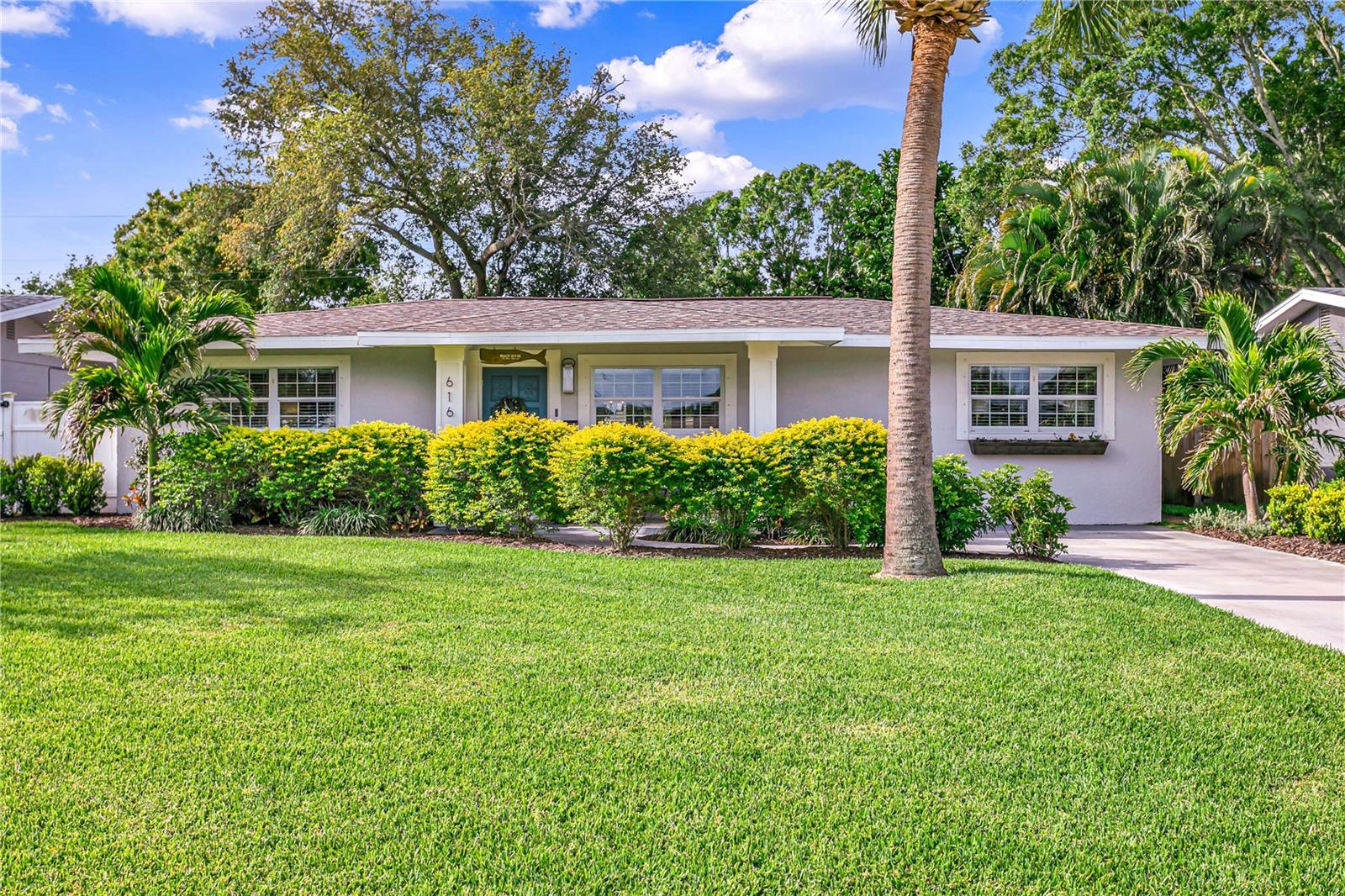 Imagine hopping on your golf cart in the morning and being in the middle of downtown in just about seven minutes, perfect for brunch along Central Avenue, visiting one of our many museums or catching a sunset at the St. Pete Pier.
You’ll settle into a beautifully updated 3-bed, 2-bath home featuring a light-filled split-floor layout, a Florida room, stylish porcelain-wood tile, master en-suite with laundry and a private fenced backyard with lush landscaping. Ideal for quiet relaxation after exploring the hustle Downtown offers.
More than a home, this is a lifestyle. A quick golf cart jaunt and you’re amid coffee shops, art, parks and nightlife. Prefer walking or biking? Most of downtown sits comfortably within reach. It’s a sweet spot where a residential vibe and city energy collide just minutes from your front door.
Home is perfectly located just minutes from downtown St. Pete and everything this great city has to offer from recreation, restaurants and shops. Publix and Whole Foods and local favorite Cali restaurant located just minutes away.