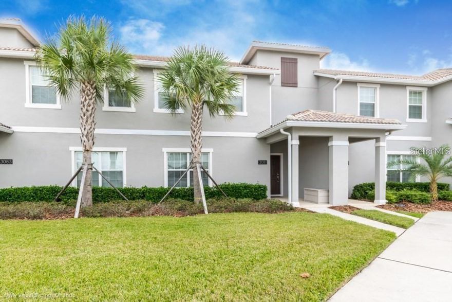 Stunning and fully furnished 4-bedroom, 3-bathroom townhouse (including 2 suites) located in the highly desirable community of The Cove at Storey Lake. This beautifully decorated home features a modern open-concept layout, elegant finishes, and a private screened-in splash pool with covered lanai. Enjoy world-class resort amenities including a clubhouse, resort-style pool, lazy river, fitness center, mini-golf, and sports courts. Perfectly located near Disney, shopping, and dining—ideal as a vacation home or high-performing short-term rental investment.