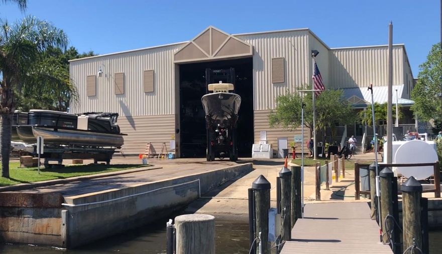 Boating starts here at Phillippi Harbor Club in a secure, hurricane-resistant, conveniently located Sarasota facility. This 28-foot rack (#D3-39) at 1780 Phillippi Shores Dr measures 28'L x 10'W x 8'H and offers protected, hurricane-rated storage right on beautiful Phillippi Creek. Enjoy valet launch service, discounted fuel, wash-down stations, showers, service racks, professional detailing, and your own private locker. The friendly staff makes every trip easy — call ahead, and your boat is splashed and ready when you arrive. No bridges to the Intracoastal and Gulf, with Sarasota Bay just minutes away, and Venice an easy cruise south. With reasonable monthly fees and a welcoming community of boaters, this is the hassle-free way to keep your boat safe and accessible year-round. Don’t miss this opportunity!