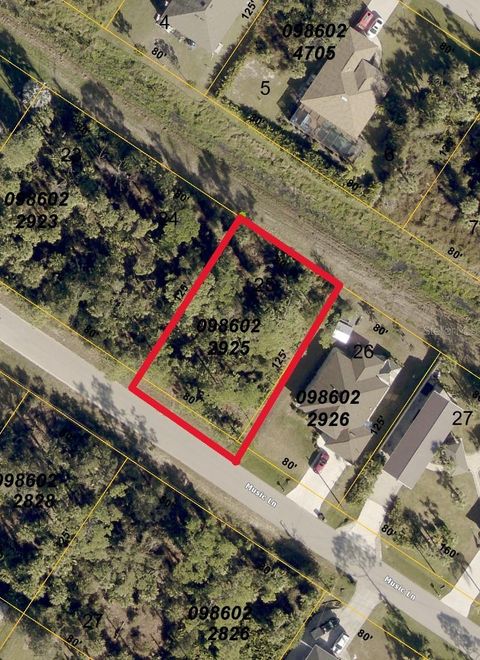 MUSIC LANE NORTH PORT FL 34286