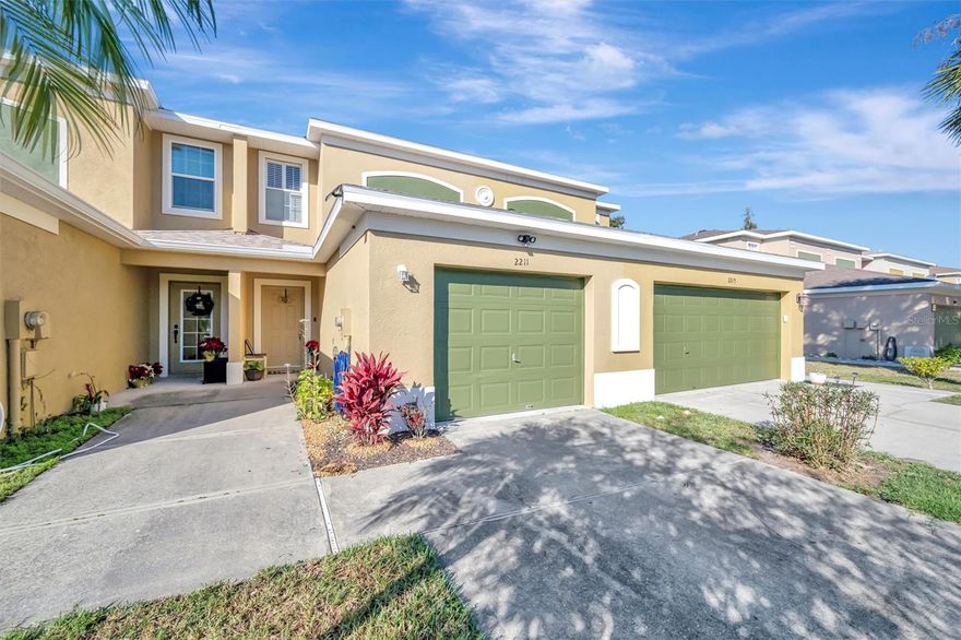 Welcome to this well maintained 3 bedroom, 2.5 bathroom townhome with a 1 car garage, private patio, and fenced yard, located in the Oak View community of Palmetto, Florida, which also features a community playground. Recent updates include a new roof in 2024 and an AC replacement in 2020. The open floor plan on the main level offers comfortable living and entertaining space with a convenient half bath, while all three bedrooms are located upstairs, creating a functional and family friendly layout. This home presents an excellent opportunity for first time buyers, growing families, or anyone seeking affordable living without sacrificing comfort or location, all while being conveniently close to local amenities, schools, and commuter routes.