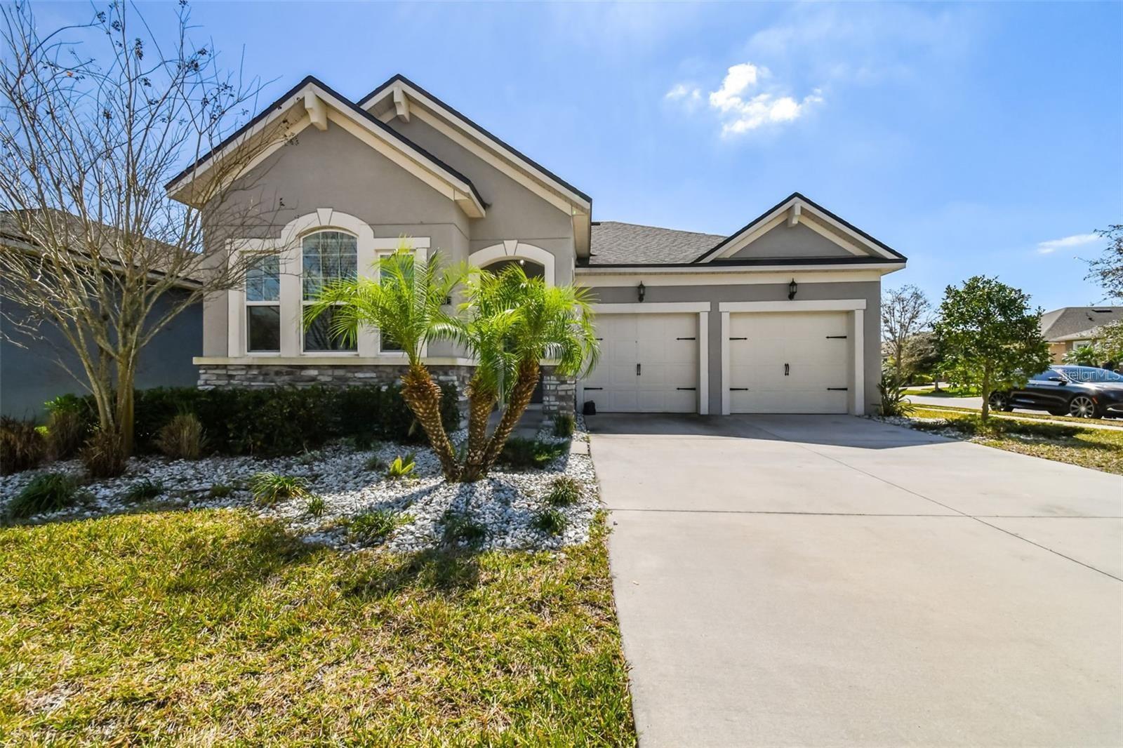 Absolutely Stunning 3-Bedroom 2 bath Home on a Premium Corner Lot in Triple Creek! Prepare to be impressed by this gorgeous 3-bedroom, 2-bath home nestled on a premium corner lot in the highly desirable Triple Creek community of Riverview. From the moment you arrive, you’ll notice the pride of ownership and undeniable curb appeal—this one is truly a showstopper and won’t last long! Inside, you’ll find an open and airy floor plan that’s both functional and elegant. The very spacious living room is filled with natural light and perfect for relaxing, entertaining guests, or enjoying cozy family nights. The flow from the living room to the kitchen and dining area is seamless, creating a warm and inviting atmosphere throughout. The upgraded kitchen is a dream—featuring granite countertops, dark cabinetry with crown molding, stainless steel appliances, and a beautiful backsplash that ties it all together. Whether you're cooking for two or entertaining a crowd, this kitchen is equipped to impress. Step outside to your screened-in patio, the perfect place to unwind with tranquil pond views and peaceful Florida evenings. Triple Creek offers resort-style amenities including a gorgeous pool, state-of-the-art fitness center, sports courts, playgrounds, and scenic walking trails—something for everyone to enjoy! Don’t miss your opportunity to own this absolutely stunning home in one of Riverview’s most sought-after communities. Schedule your private tour today!