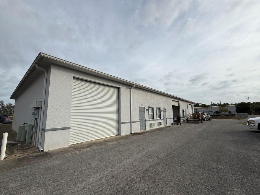 1,836 SF Warehouse with M-2 Zoning! Unit 102 has one office with a PTAC unit and bathroom. Balance is warehouse, which has a water cooler and wash sink. Ground Level roll-up door and plenty of paved areas. Excellent location for service type businesses and well located with easy access to food, shopping and services.