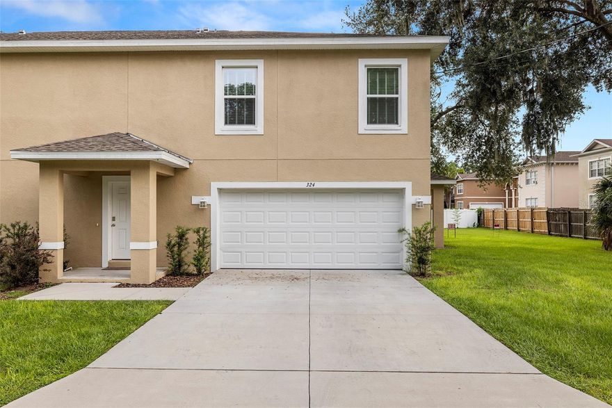 New price and ready for its next resident! This BEAUTIFUL & SPACIOUS, townhouse style duplex- 4br, 2.5 bath, and two car garage is calling your name!!! This townhome boasts a very large family room which is open to the kitchen and outside patio/Lanai. Downstairs conveniently has a half bath, perfect for entertaining. Kitchen comes equipped with STAINLESS steel appliances. Ceramic tile throughout, upstairs bedrooms are very spacious and can fit king sized furniture. Primary bedroom can fit any sized furniture as well as having its own on suite bathroom. The laundry closet is also upstairs. WASHER & DRYER included. Close to Brandon Hospital and all major roads and shopping. Call or text today to reserve your showing! It won't last long. 12 month lease minimum. Credit, background and income screenings for approval.