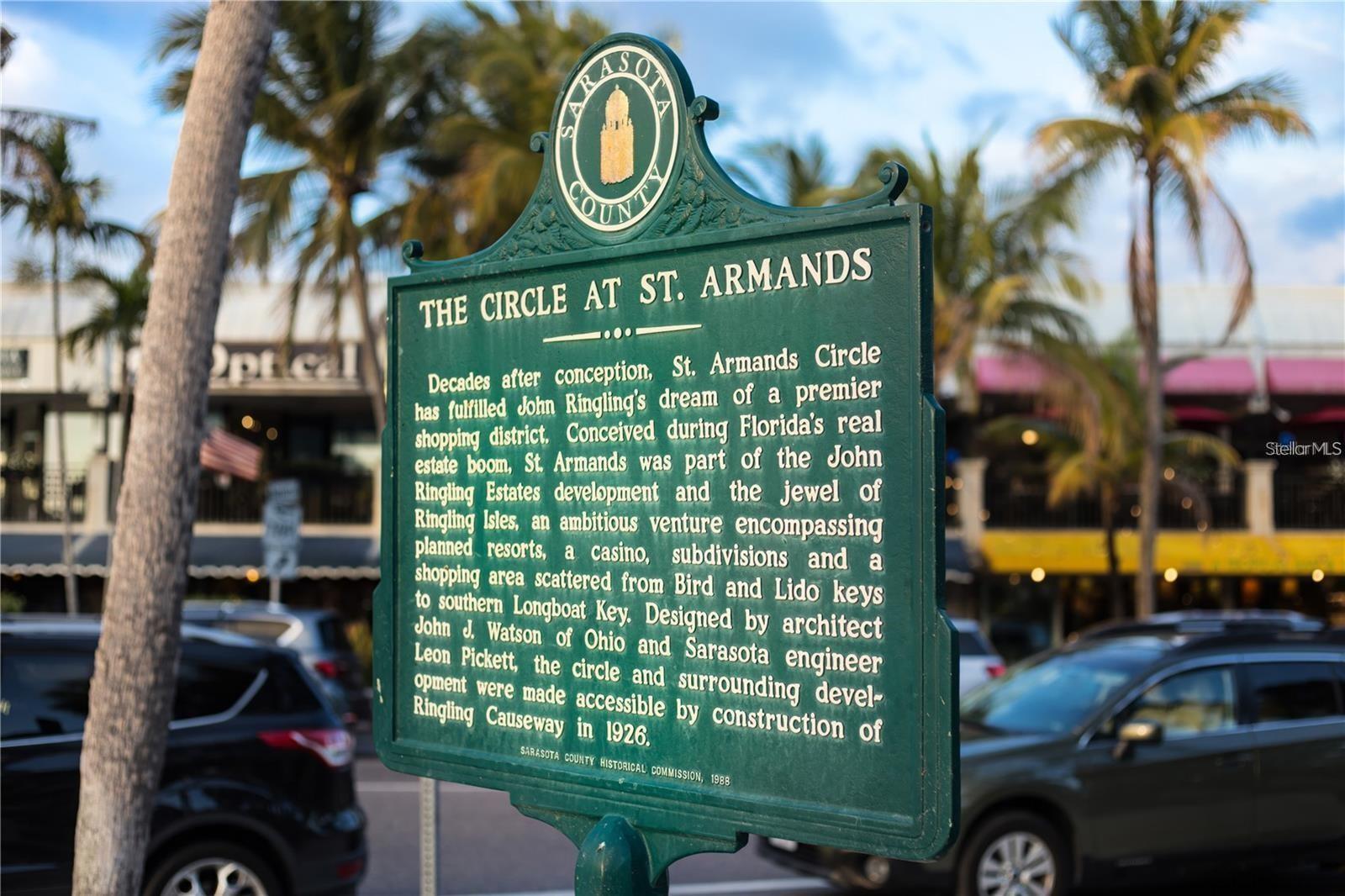 SAINT ARMANDS DIV JOHN RINGLING ESTATES - Residential