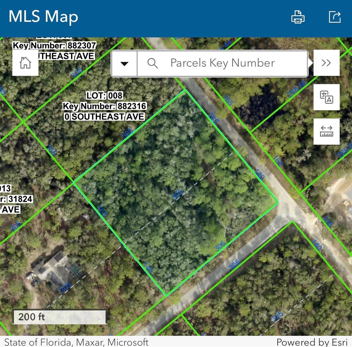 RIDGE MANOR ESTATE - Land