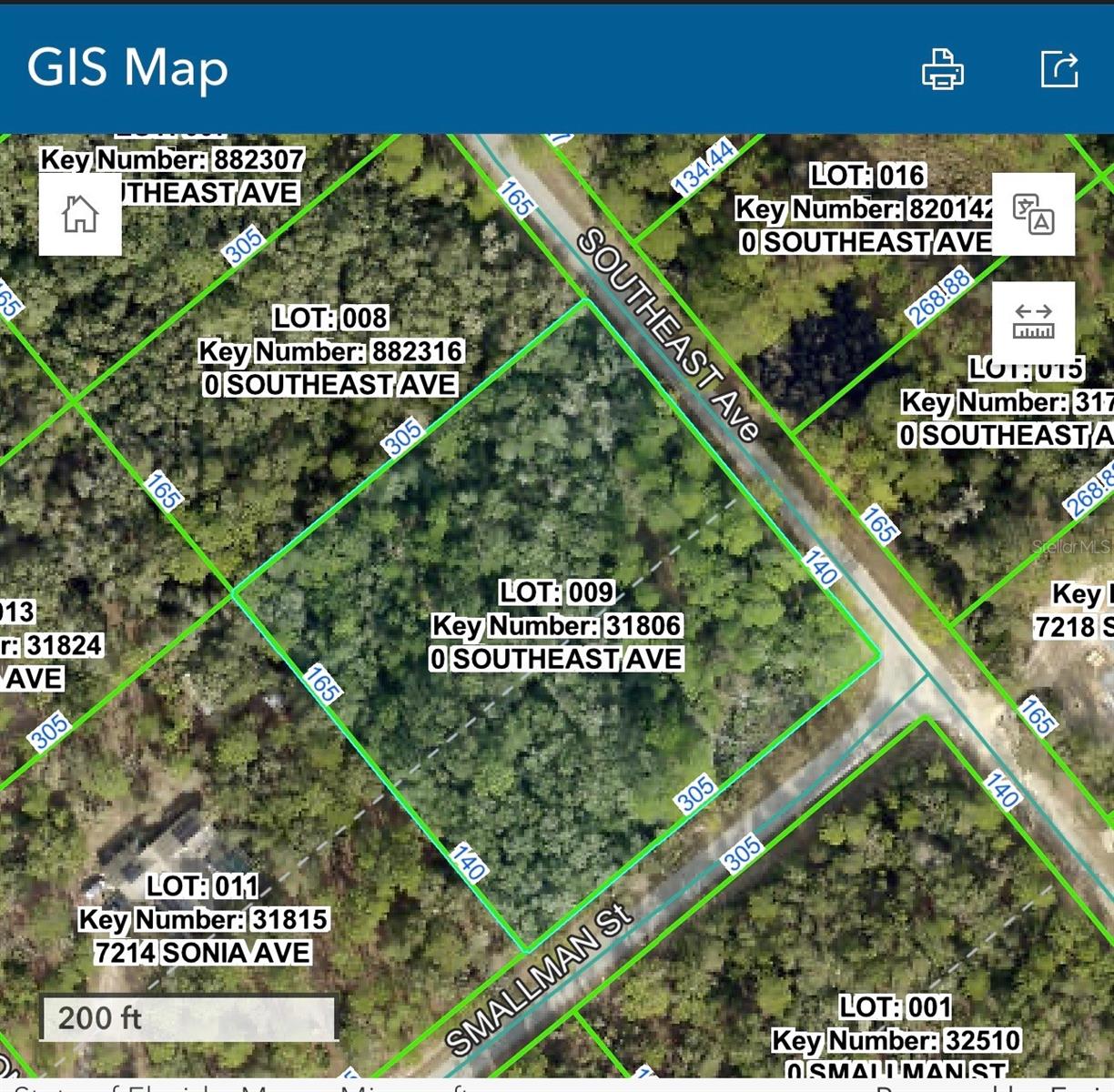 RIDGE MANOR ESTATE - Land