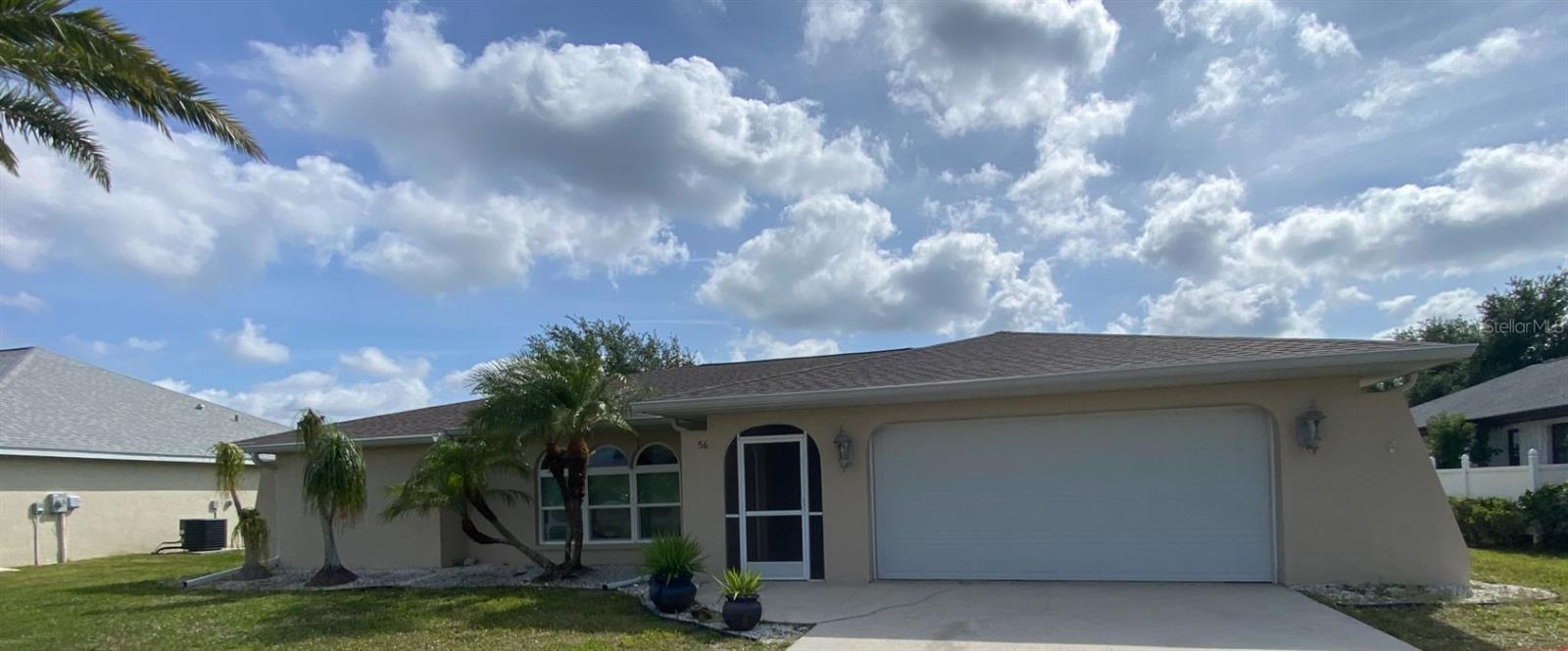 This spacious home boasts 3 bedroom, 2.5 bath, a large living space with a BONUS room. Stainless steel appliances throughout the kitchen. One of the highlights of this property is the screened-in lanai with it's beautiful stone flooring where you can enjoy the tranquility of the morning. Enjoy the convenience of washer & dryer hookups and ceiling fans for added comfort. Let's not forget about the extra storage space in your two car garage! - POOL and LAWN service included