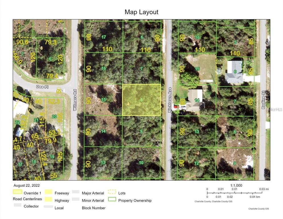 Under contract-accepting backup offers. Here is your opportunity to own a 9,900 square foot lot in
Punta Gorda! This lot is not located in a scrub jay area, per Charlotte County Gis Map. The lot is in a X flood zone and does not require flood
insurance. From this location, you are near shopping, restaurants, and schools. Come check out this lot today, before it is gone!