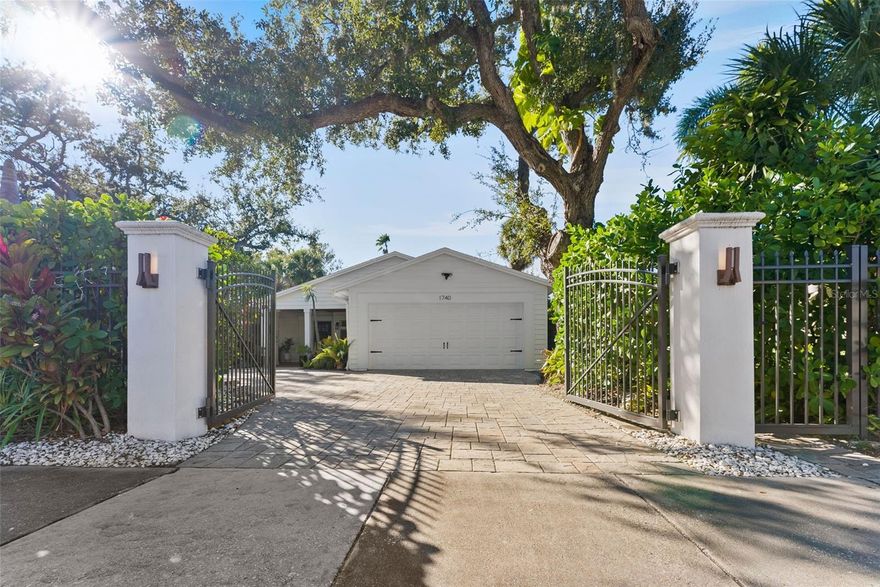 One or more photo(s) has been virtually staged. Discover the ultimate Sarasota lifestyle in this charming home situated in one of the city's most coveted neighborhoods. This property offers the rare luxury of true walkability; stroll to Southside Village for your morning coffee, pick up fresh ingredients at Morton’s Gourmet Market, or enjoy dinner at a handful of top-rated local restaurants just steps from your door. For those who love the city energy, downtown Sarasota is just a short walk or bike ride away.


Enjoy the peace of mind that comes with a home where the major work is already complete. A comprehensive plumbing update replaced both supply and drain lines throughout the majority of the home in 2020/2021. The property feels brand new, featuring fresh exterior paint (2026) and pristine flooring installed in the bedrooms in 2024 and the main living areas in 2026. This residence is also perfectly suited for multi-generational living; the flexible floor plan offers the ideal opportunity to convert a portion of the home into a private in-law suite.


Outside, you will find a massive, wide-open backyard that is a true private oasis. The expansive green space is perfect for family activities, entertaining, or future expansion. It features a variety of lush plants and mature trees, all kept vibrant by a custom irrigation system installed in 2021. Don’t miss this opportunity to own a move-in ready home in the heart of it all.