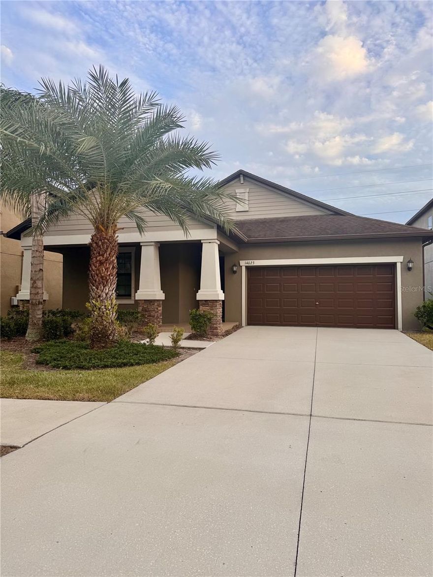 Beautiful 4-bedroom, 3-bathroom home with a 2-car garage located in the desirable Oaks at Shady Creek community. Enjoy added privacy with no rear neighbors and peaceful natural views from the backyard. This property offers an excellent opportunity for homeowners or investors alike. The community features a clubhouse, community pool, picnic area, and playground with low HOA fees. Conveniently located near major roadways, shopping, dining, and highly rated schools. Schedule your private showing today!